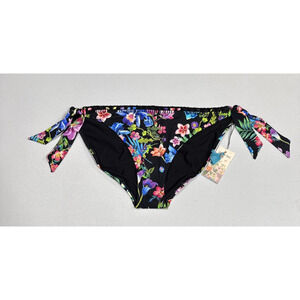 Johnny Was Bikini Bottom Caribbean Hipster Size XL Swim Multi Floral Tropical